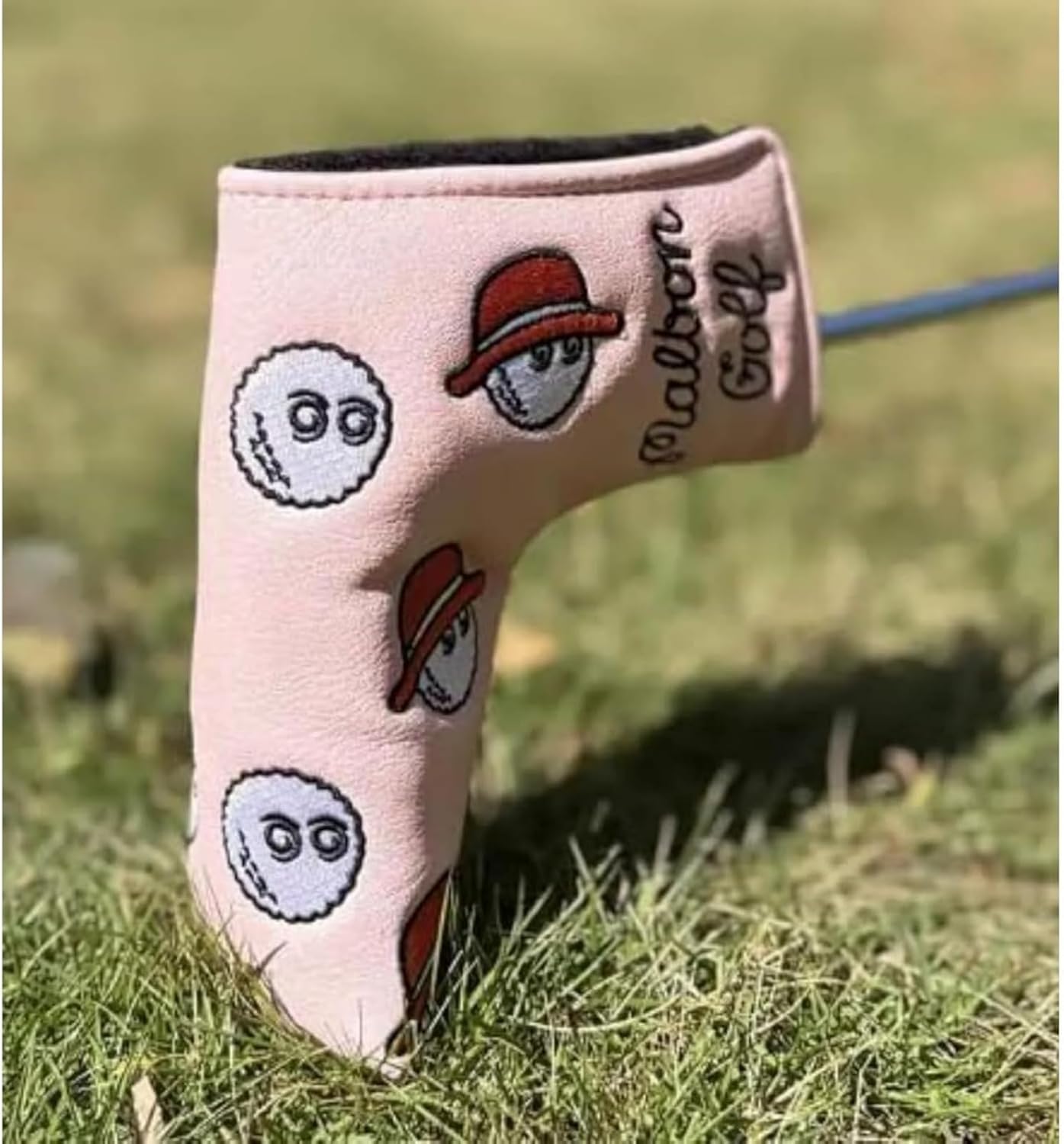 Malbon レディース ゴルフセットアップ 総刺繍 グリーン 全サイズ対応✨ Wnbsiueクラブカバー 6点セット マーボンゴルフ マーボンゴルフ